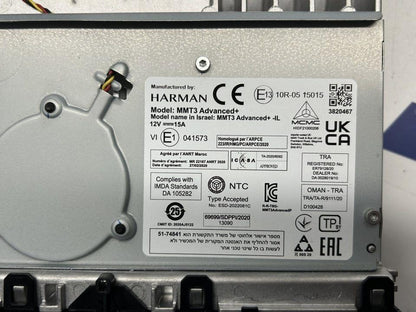 Radio, multimedia 81281006086 MMTP3 MAN Trucks TGX II 2022
