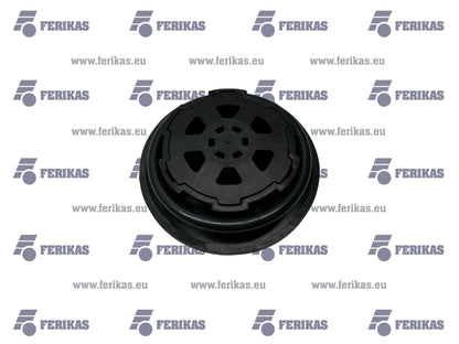 Fuel level sensor cap, breather