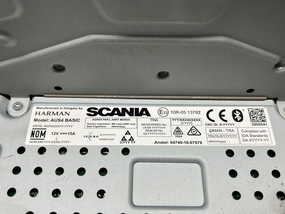 Radija, navigacija 2635722 AUS4 BASIC Scania R II 2019