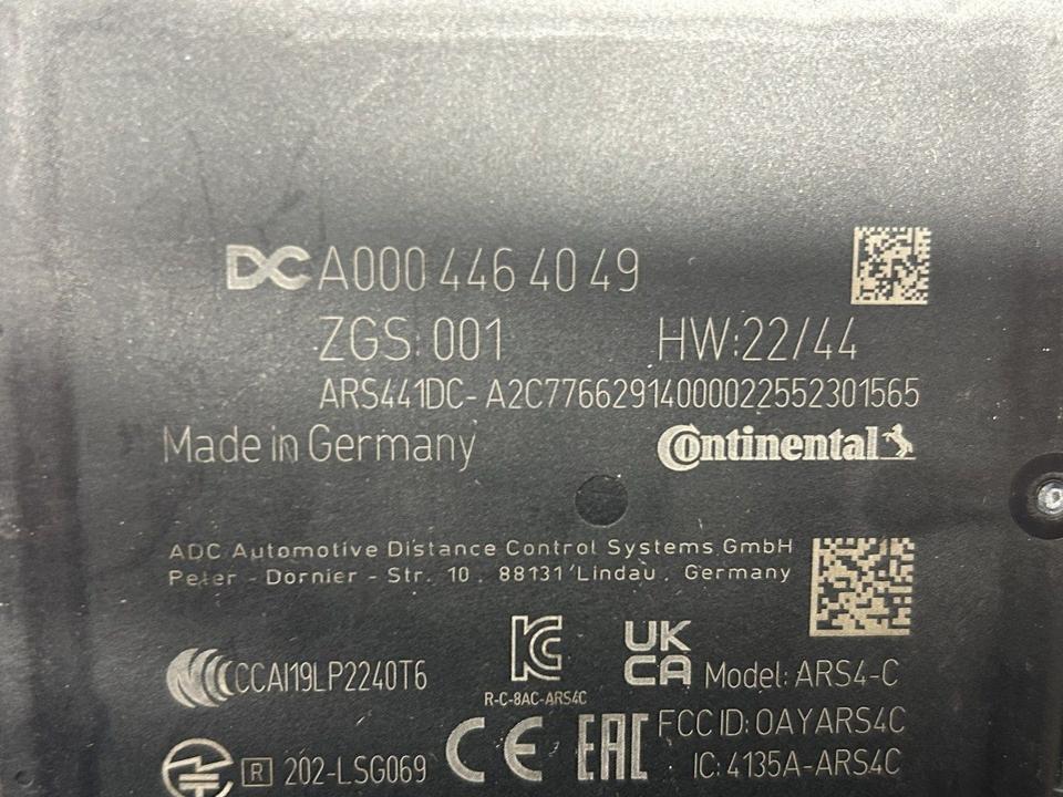 NEW Mercedes Benz distance sensor, distronic A0004464049