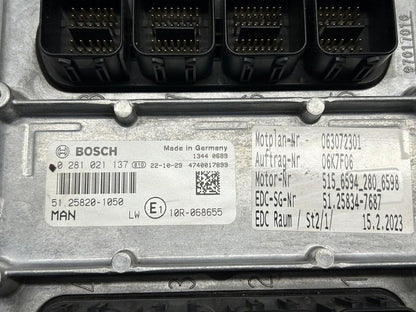NEW MAN engine control unit 51258201050