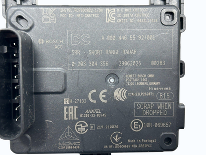 NEW Mercedes Benz ACC SRR Short Range Radar, distance sensor A0004465592