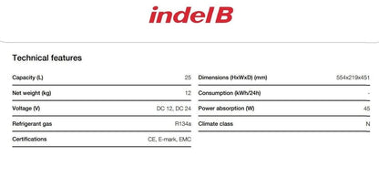Новый Mercedes Benz Actros 2003-2012 IndelB TB25 холодильник
